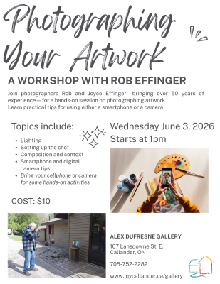 art show poster